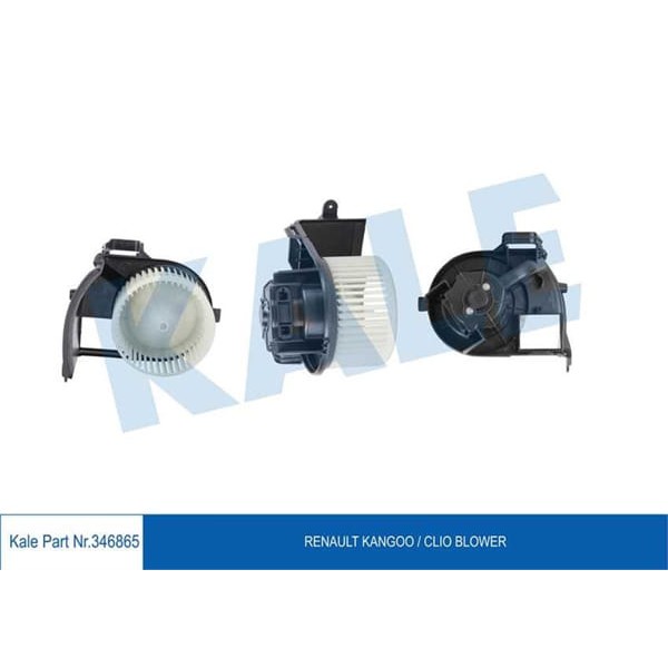 KALE OTO Radyatör 346865 Kalorifer Motoru CLIO III 05- Kangoo II 08- 