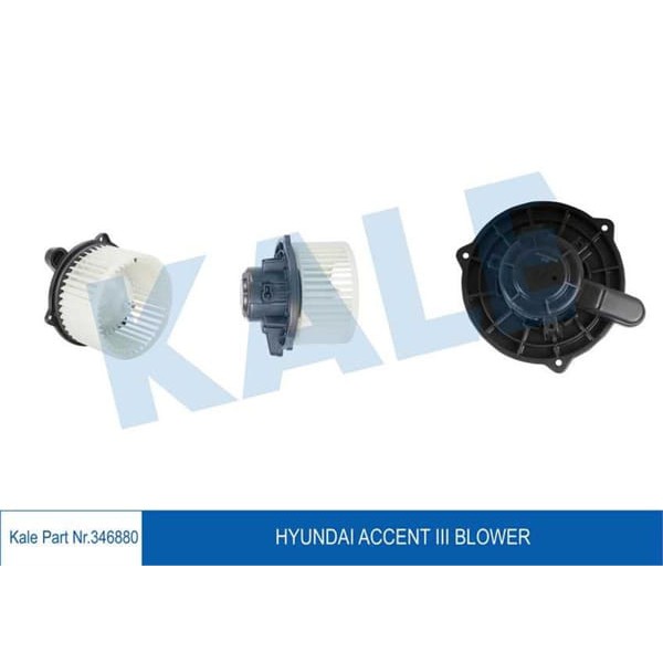 KALE OTO Radyatör 346880 Kalorifer Motoru Accent Era 05- 97113-1E000 