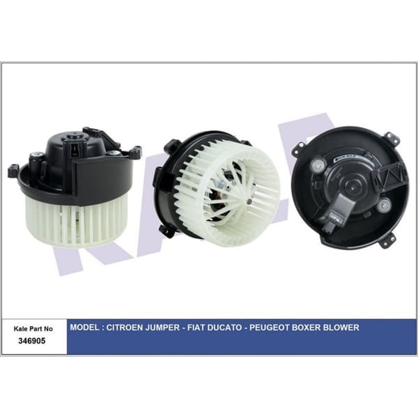 KALE OTO Radyatör 346905 Kalorifer Motoru Ducato / Boxer / Jumper 