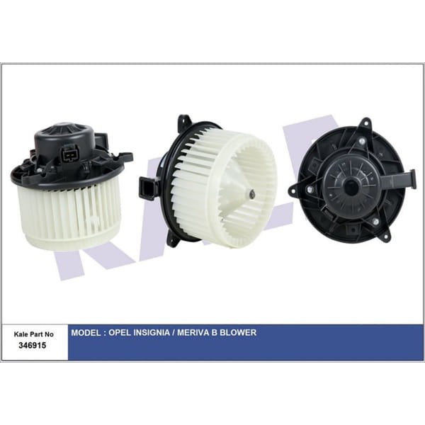 KALE OTO Radyatör 346915 Kalorifer Motoru Insignia 08- Merıva B 10- / Malıbu 12- Cruze 09-