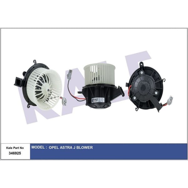 KALE OTO Radyatör 346925 Kalorifer Motoru Astra J 09- Zafira C 11- Cascada 13-