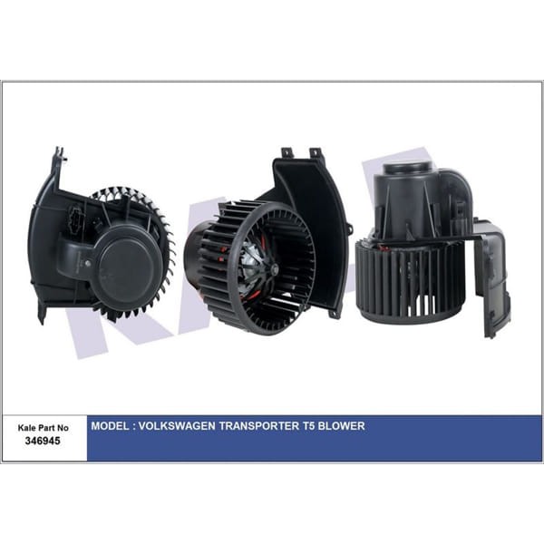 KALE OTO Radyatör 346945 Kalorifer Motoru Transporter T5 03-
