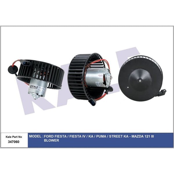KALE OTO Radyatör 347060 Kalorifer Motoru Fiesta IV Ka Street Ka Puma / 121 III
