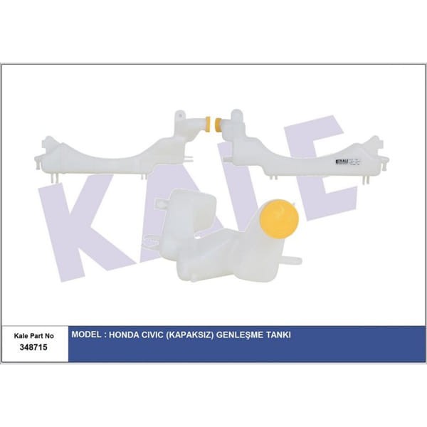 KALE RADYATÖR 348715 Genleşme Tankı Civic Kapaksız