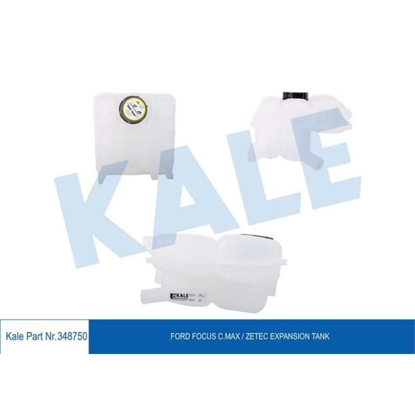 KALE RADYATÖR 348750 Radyatör Yedek Su Deposu Kapaksız Focus C.M Ax Zetec Benzinli 10-