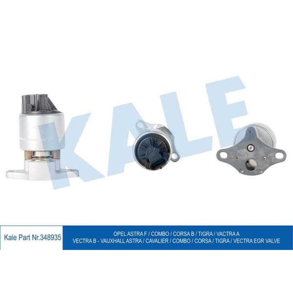 KALE OTO Radyatör 348935 EGR Valfi Astra F Combo Corsa B Tigra Vectra B 1.2İ 1.4İ 1.6İ