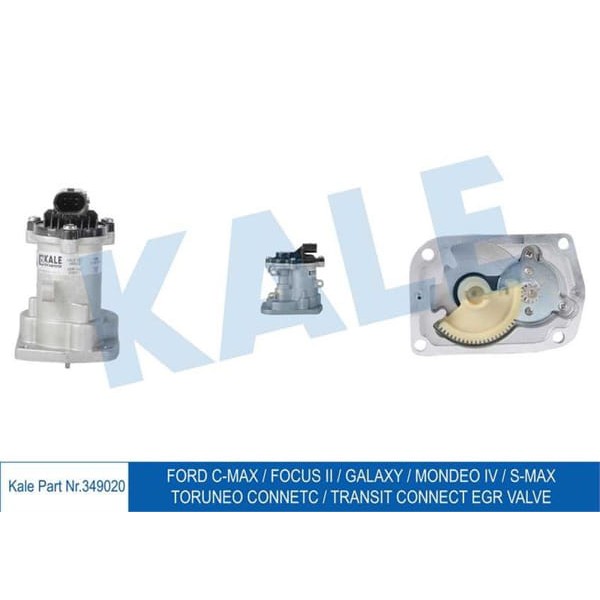 KALE OTO Radyatör 349020 EGR Valfi Transit Connect 02-13 1.8TDCI Sm Ax Galaxy 1.8TDCI 06-