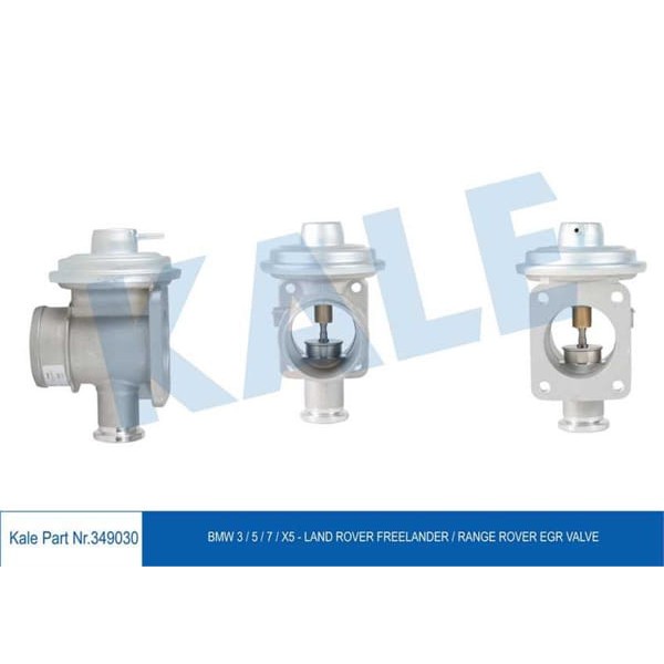 KALE OTO Radyatör 349030 EGR Valfi Bmw 3-5-7 Serisi X5- Landrover Freelander-Range Rover 