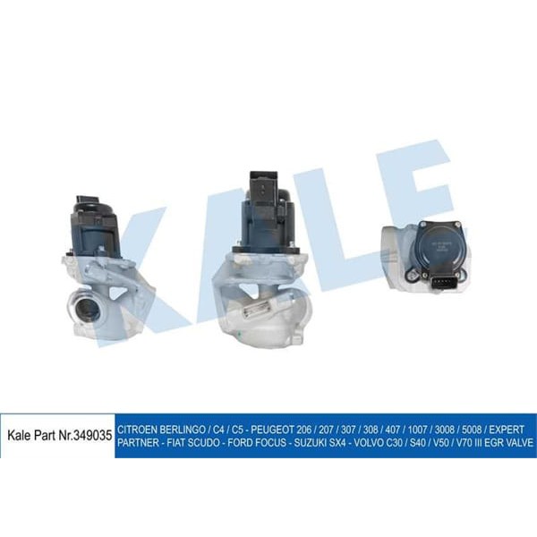 KALE OTO Radyatör 349035 EGR Valfi 1.6 HDI Berlingo C3 C4 C5 Jumpy Xsara Fiesta Fusion 1007 206 207 