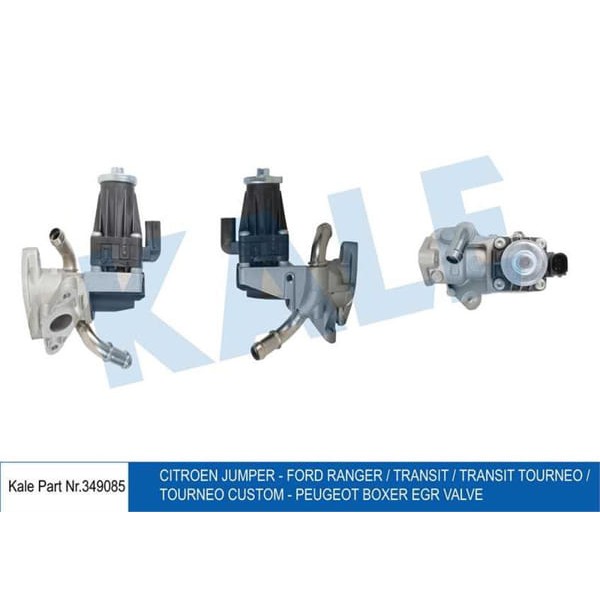 KALE OTO Radyatör 349085 EGR Valfi Boxer III Jumper III Transit Custom-Tourneo Custom-Ranger 2.2 HDI