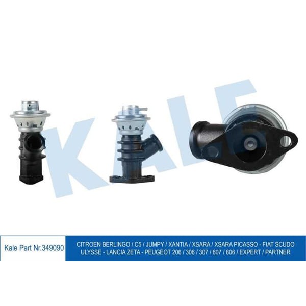 KALE OTO Radyatör 349090 EGR Valfi 206 306 307 406 607 806 Expert Partner Berlingo C5 Jumpy Xantıa X