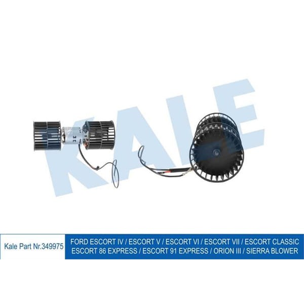 KALE OTO Radyatör 349975 Kalorifer Motoru Escort IV Escort V Escort VI Escort Vıı Escort Classıc Esc
