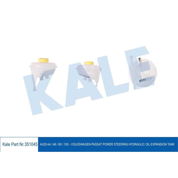 KALE RADYATÖR 351045 Hidrolik Yağ DeposuAudi A4-A6-80-100-Volkswagen Passat 