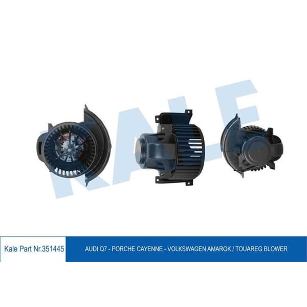 KALE OTO Radyatör 351445 Kalorifer Motoru Q7 Cayenne Amarok Touareg 3.0 TDI 2.0 TDI 06-10 