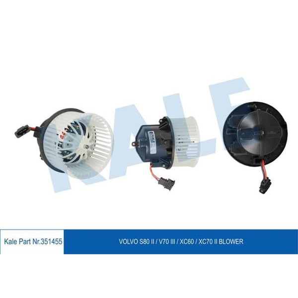 KALE OTO Radyatör 351455 Kalorifer Motoru Volvo S80 II-V70 III-Xc60-Xc70 II