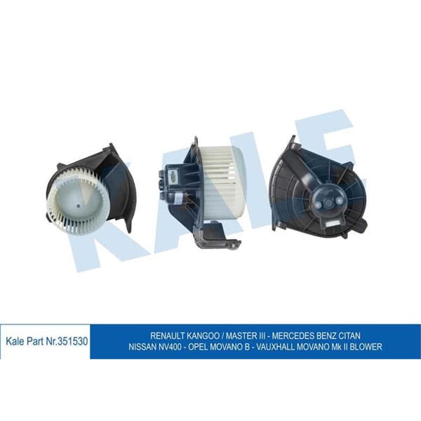 KALE OTO Radyatör 351530 Kalorifer Motoru Kangoo III 346990 