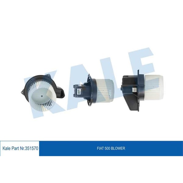 KALE OTO Radyatör 351570 Kalorifer Motoru 500 Blower 