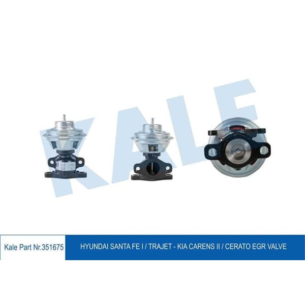 KALE OTO Radyatör 351675 EGR Valfi Accent 03-05 Getz 03-05 Santafe 00-05 Cerato 04- Dizel 28410-2700