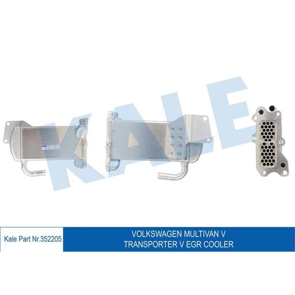 KALE OTO Radyatör 352205 EGR Valfi T5 T6 10- Ccha Caaa Caab Caac 2.0 TDI 700435