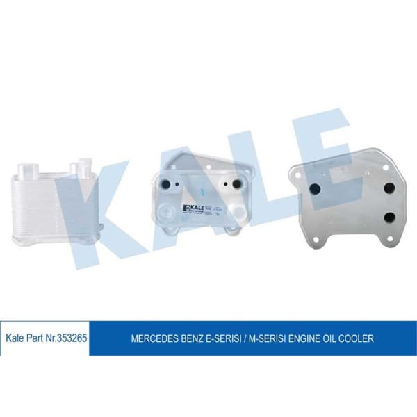 KALE OTO Radyatör 353265 Yağ Soğutucu Radyatörü 163 210 1997-2005 613