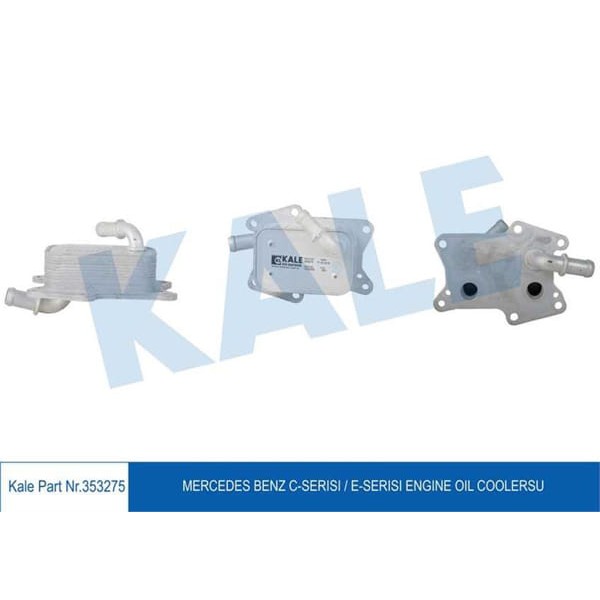 KALE OTO Radyatör 353275 Yağ Soğutucu Radyatörü 204 205 212 213 238 213 447 2011- 274 270 