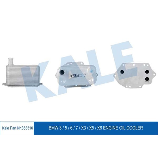 KALE OTO Radyatör 353310 Isı Eşanjörü E46 E90 E90 Lci E91 E91 Lci E92 E92 Lci E93 E93 Lci E60 E60 Lc