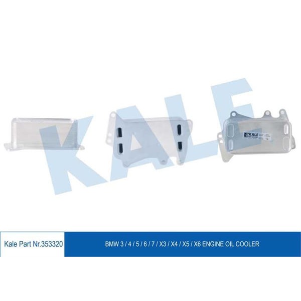 KALE OTO Radyatör 353320 Isı Eşanjörü F30 F30 Lci F31 F31 Lci F34 Gt 4F32 F32 Lci F33 F33 Lci F36 Gr