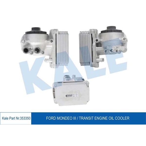 KALE OTO Radyatör 353350 Yağ Soğutucu Ford Mondeo III Transit 