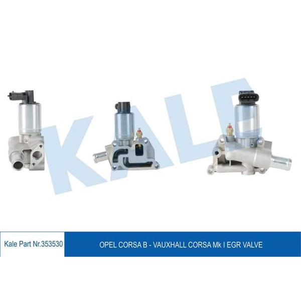 KALE OTO Radyatör 353530 Egr Valf Opel Corsa B 