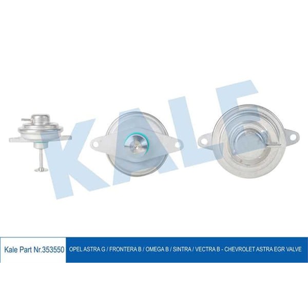 KALE OTO Radyatör 353550 Egr Valf Opel Astra G Frontera B Omega B Sıntra Vectra B Astra