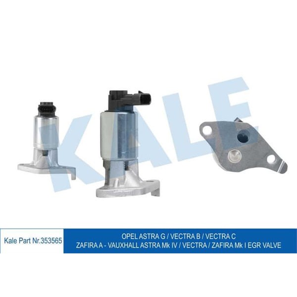 KALE OTO Radyatör 353565 Egr Valf Opel Astra G Vectra B Vectra C Zafira A 