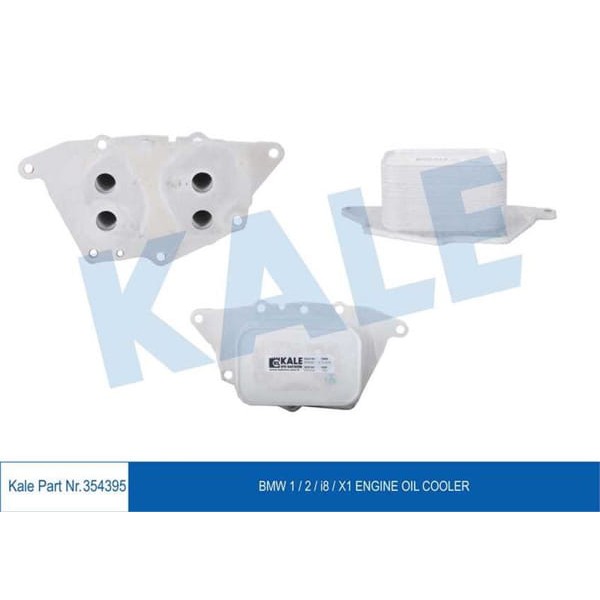 KALE OTO Radyatör 354395 Yağ Soğutucu Bmw 1-2-I8-X1 (F20 F21 F45 F46 F48) Mini Cooper Cooper S Coope