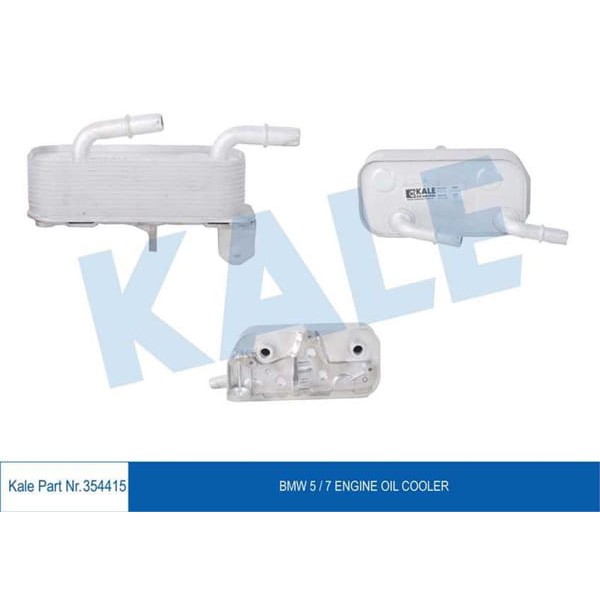 KALE OTO Radyatör 354415 Yağ Soğutucu Bmw 5-7 (E38 E39) 96-04