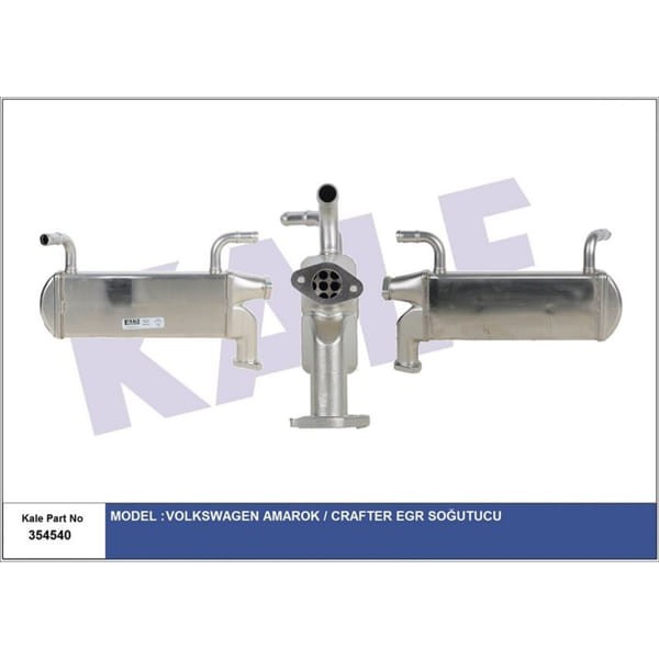 KALE 354540 EGR Soğutucu VW Amarok Crafter 2.0 2.5 TDI 