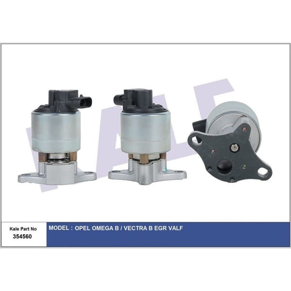 KALE OTO Radyatör 354560 EGR Valfi Omega B Vectra B 2.2 2.5 2.6 3.0 94-03