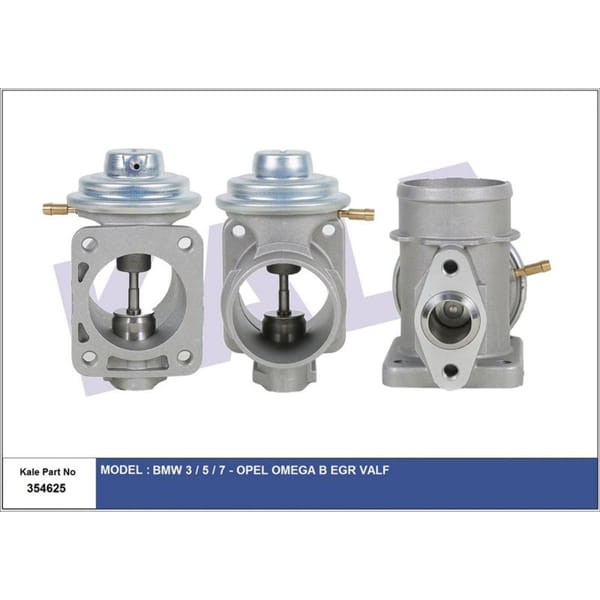 KALE OTO Radyatör 354625 EGR Valfi Bmw 3-5-7 (E34 E36 E38 E39) 325Td 525Td 725Tds Omega B 2.5D 2.5Td 