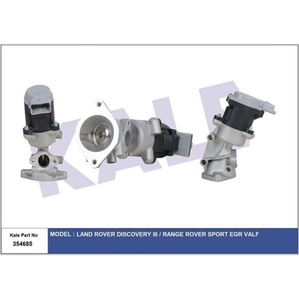 KALE OTO Radyatör 354685 EGR Valfi Discovery III Range Rover Sport 2.7 Td 3.0 D 02-13