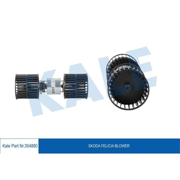 KALE OTO Radyatör 354880 Kalorifer Motoru Skoda: Favorıt / Felıcıa I II / VW: Caddy II