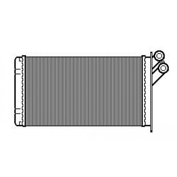 KALE OTO Radyatör 355080 Kalorifer Radyatörü (Hyundai:Accent Blue 11- / Kia: Rio 12-) 