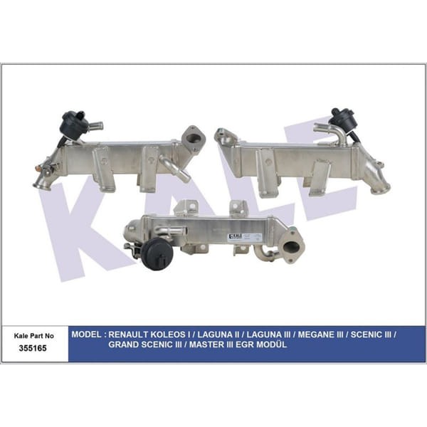 KALE RADYATÖR 355165 EGR Soğutucu Master III 2.3-Trafic III 2.0-Lgn III M9R