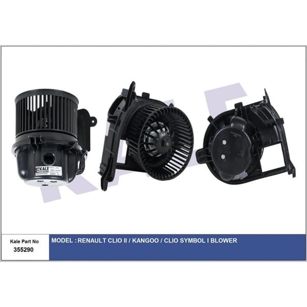 KALE OTO Radyatör 355290 Kalorifer Motoru Renault CLIO II-Kangoo-CLIO Symbol I Blower