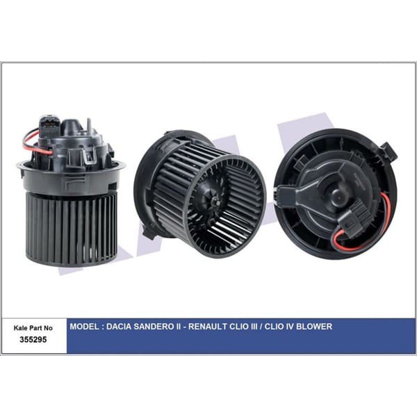 KALE OTO Radyatör 355295 Kalorifer Motoru Dacia Sandero II-Renault CLIO III-CLIO IV Blower