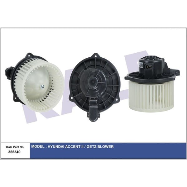 KALE OTO Radyatör 355340 Kalorifer Motoru Hyundai Accent II-Getz Blower 