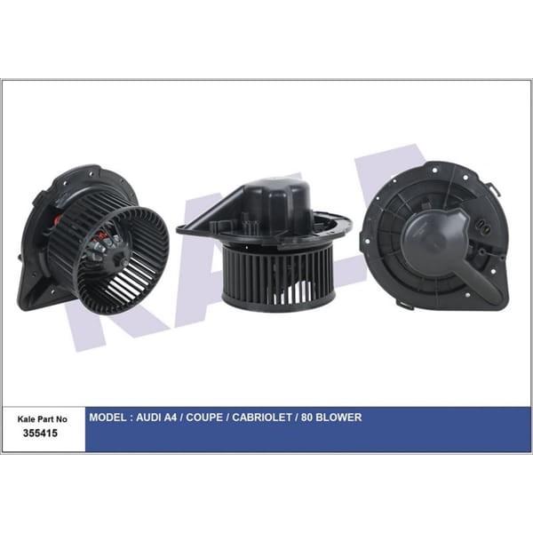 KALE OTO Radyatör 355415 Kalorifer Motoru Audi A4-Coupe-Cabrıolet-80 Blower