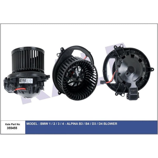 KALE OTO Radyatör 355455 Kalorifer Motoru Bmw 1-2-3-4-Alpına B3-B4-D3-D4 Blower