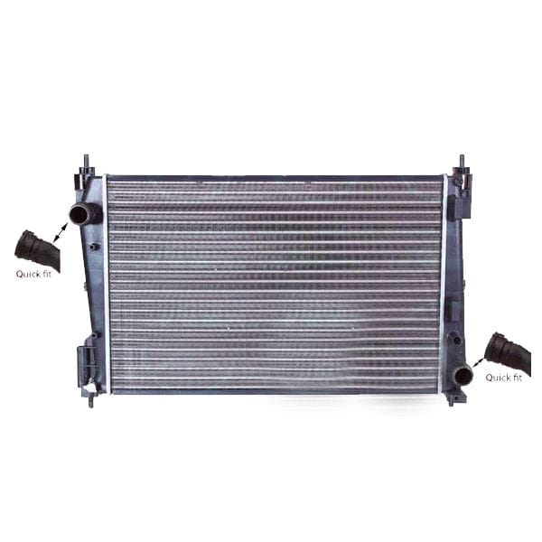 KALE OTO Radyatör 355625 Radyatör Grande Punto 05 Linea 07 1.3Mtj Mek Ac Klimasız 620×395×27