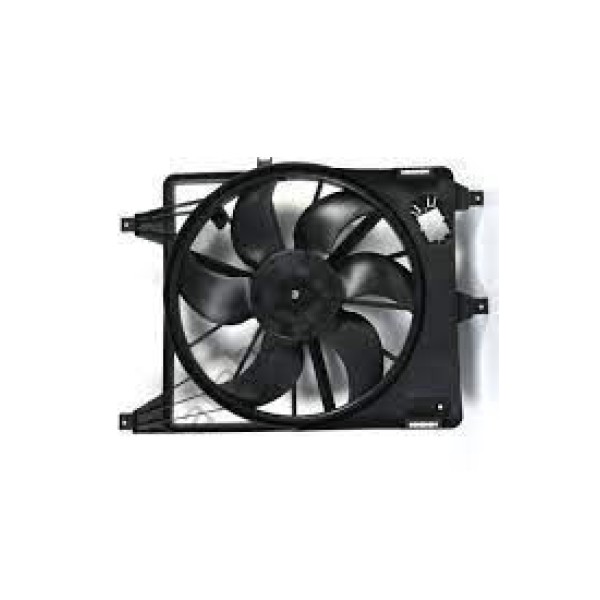 KALE Radyatör 356830 Fan Motor Davlumbazlı (Dacia Logan 1.4 1.6 04-12) 