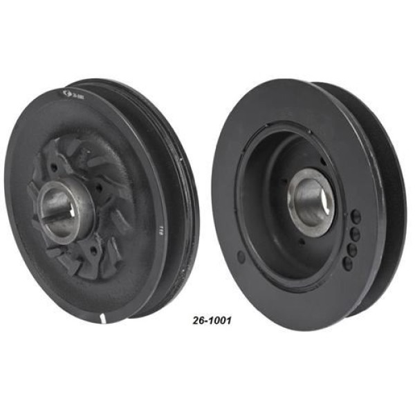 K-METAL 26-1001 Krank Kasnağı H100 / L200 L300 Tek Kanallı