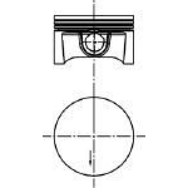 KOLBEN 40388610 Piston Segman 0.25 Z16Xep Merıva 1.6 Astra Twınport 101 Ps 79.00 4 Sıl