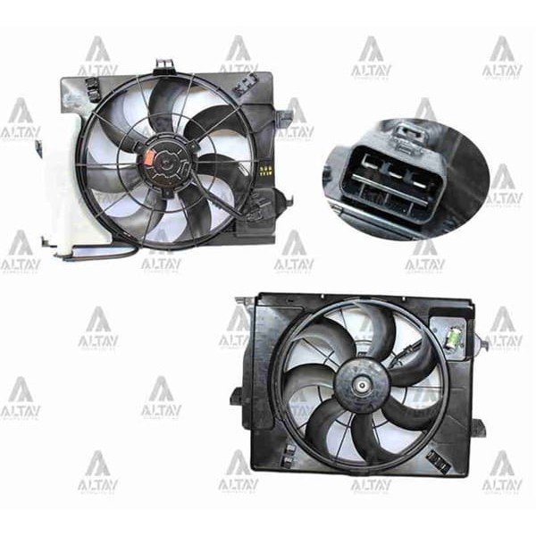 KOREA 253801W000 Fan Radyatör Rio 12= Benzinli 1,2 